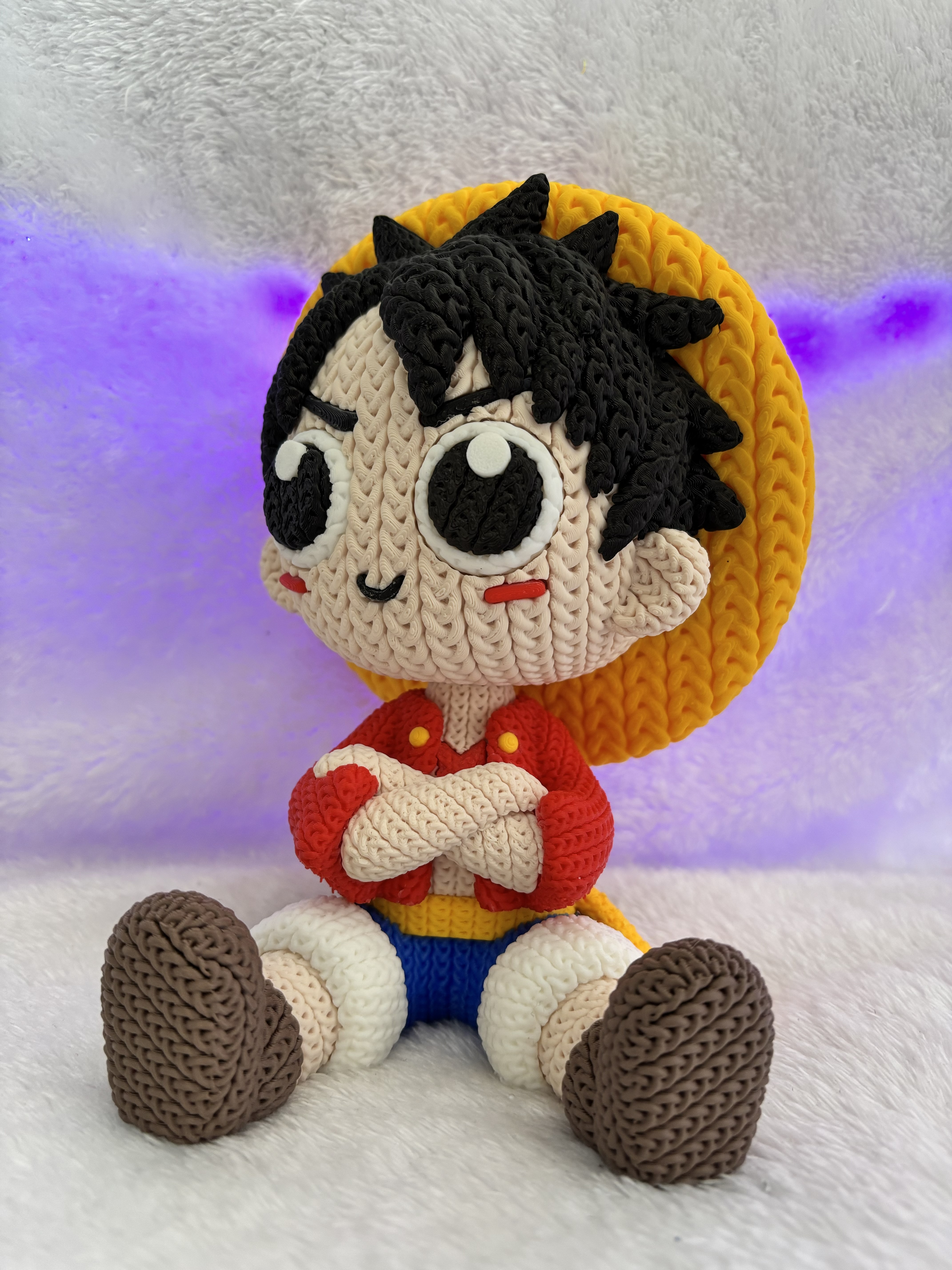 Figura Luffy Crochet